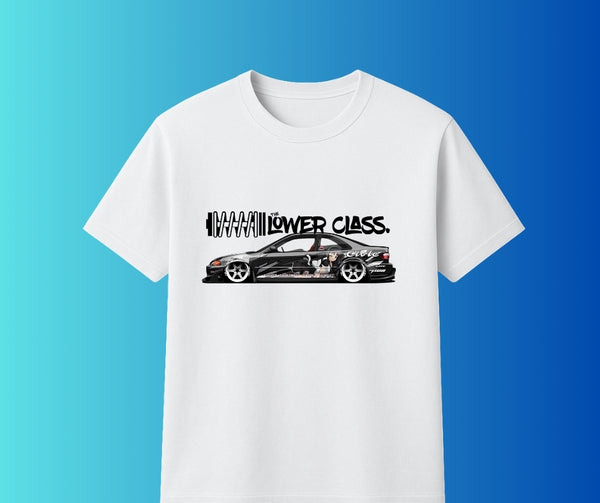 Lower Class JDM Stance Car Graphic Tee